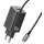 Ładowarka i akumulator USAMS Ładowarka 65W GaN Fast Charger 1xUSB-C 1xUSB-A  /kabel USB-C czarna